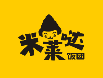 姜彦海的米莱哒饭团logo设计
