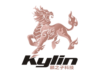 曾翼的麟之子科技技术公司logologo设计