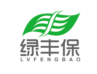 赵鹏的绿丰保logo设计
