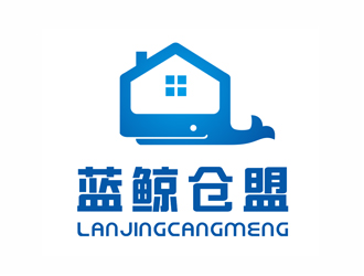 吴志超的蓝鲸仓盟logo设计