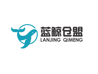 秦晓东的蓝鲸仓盟logo设计
