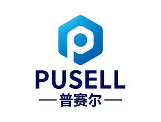 张俊的普赛尔新材料 PUSELLlogo设计