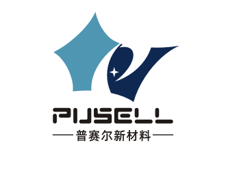 姜彦海的普赛尔新材料 PUSELLlogo设计