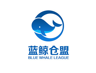 吴晓伟的蓝鲸仓盟logo设计