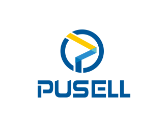 张伟的普赛尔新材料 PUSELLlogo设计