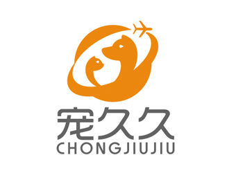赵鹏的宠久久logo设计