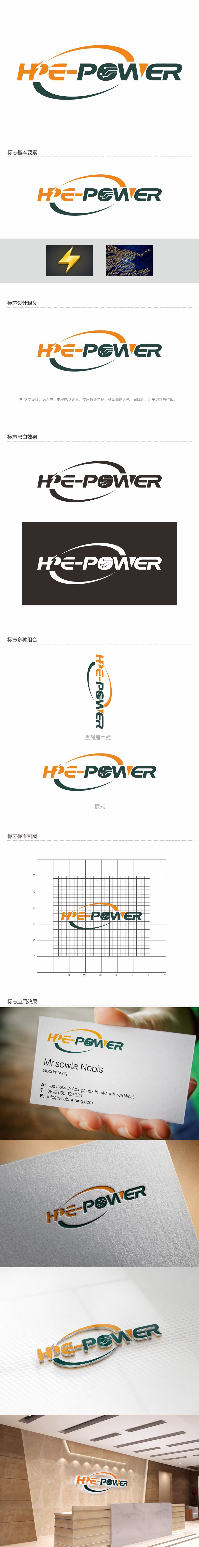 何嘉健的HPE-POWERlogo设计