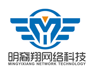 赵鹏的昆明明裔翔网络科技logo设计