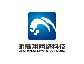 张晓明的昆明明裔翔网络科技logo设计