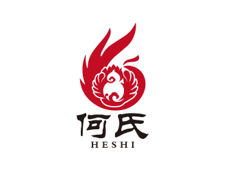 孙金泽的何氏（中医理疗）logo设计