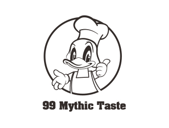 黄安悦的99 Mythic Tastelogo设计