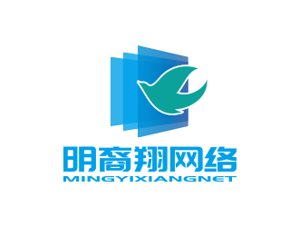 孙金泽的昆明明裔翔网络科技logo设计
