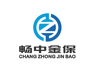 彭波的长沙畅中金保科技有限公司logo设计