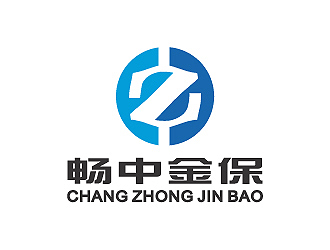 彭波的长沙畅中金保科技有限公司logo设计