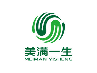 美满一生logo设计