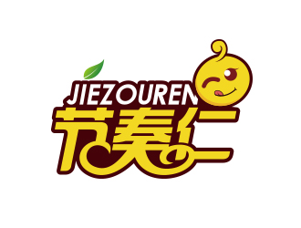 黄安悦的节奏仁干果食品商标设计logo设计