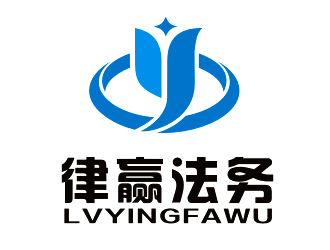 李杰的律赢法务logo设计