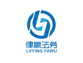 黄安悦的律赢法务logo设计