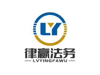 王涛的律赢法务logo设计