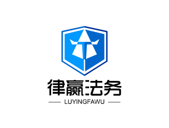 张发国的律赢法务logo设计