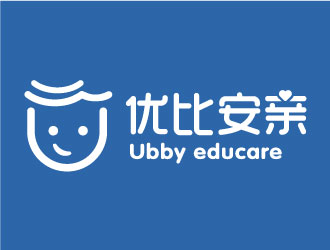 优比安亲儿童教育logo设计