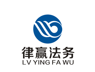 劳志飞的律赢法务logo设计
