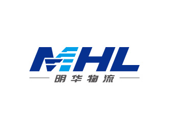 周金进的明华物流中文字体logologo设计