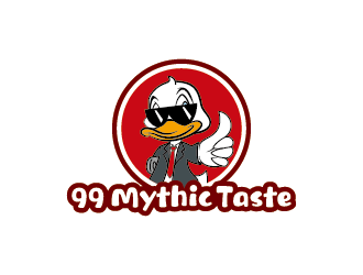 王涛的99 Mythic Taste（成功时期的鸭子）logo设计