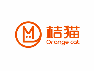 唐国强的桔猫卡通商标设计logo设计