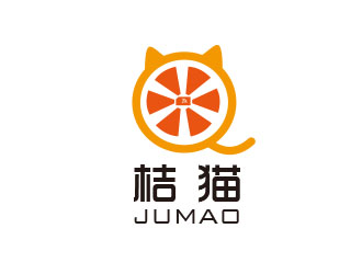 朱红娟的桔猫卡通商标设计logo设计