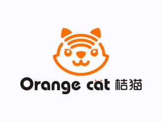 陈国伟的桔猫卡通商标设计logo设计