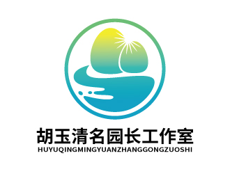 张俊的贵州省胡玉清名园长工作室标志设计logo设计