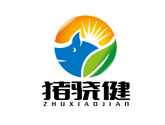 赵军的猪骁健【非卡通】logo设计