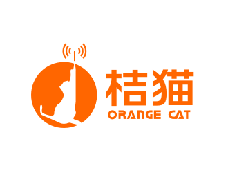 姜彦海的桔猫卡通商标设计logo设计