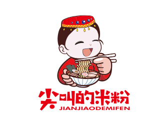 孙金泽的尖叫的米粉logo设计