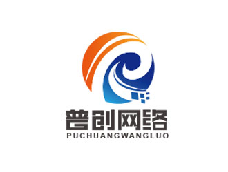 朱红娟的普创网络logo设计