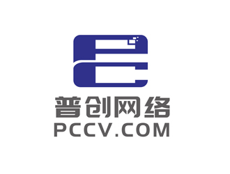 陈今朝的普创网络logo设计