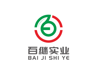 陈今朝的百继logo设计