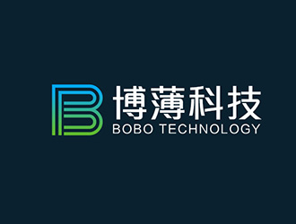 吴晓伟的博薄科技logo设计