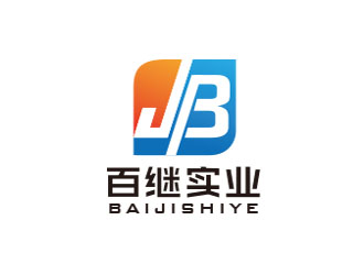 朱红娟的百继logo设计