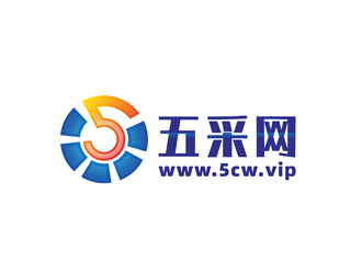 陈今朝的五采网logo设计