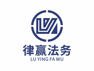 林思源的律赢法务logo设计