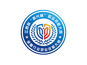 劳志飞的江西省“振兴杯”职业技能大赛砚雕行业职业技能大赛标志设计logo设计