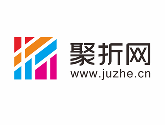 唐国强的聚折优品 www.juzhevip.com APP logo设计logo设计