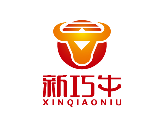 叶美宝的新巧牛logo设计