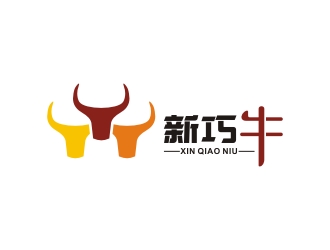 李泉辉的新巧牛logo设计