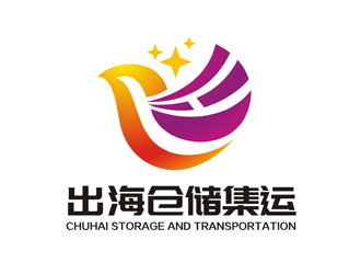 谭家强的出海仓储集运logo设计