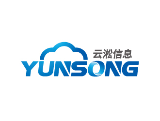 张俊的上海云淞信息技术有限公司logo设计