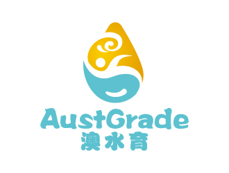 叶美宝的澳水育logo设计