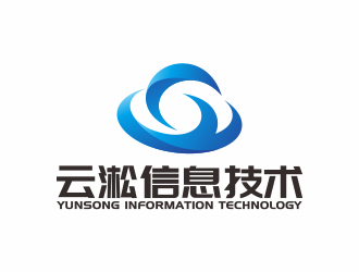 何嘉健的上海云淞信息技术有限公司logo设计